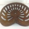 Vintage cast iron Albion farm implement tractor seat