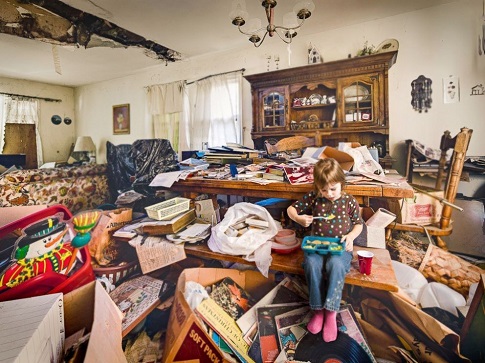 Hoarders House mess