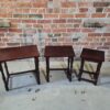 Mahogany Nest of Tables - Image 2
