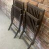 Pair of folding garden chairs - Image 3