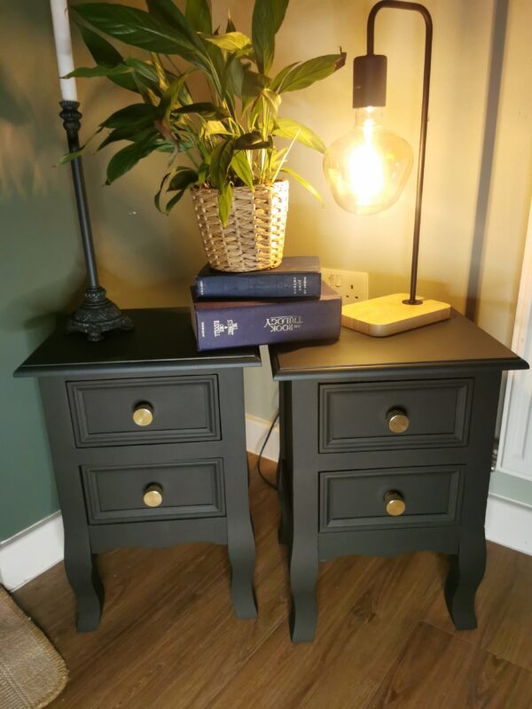 Bedside tables pair