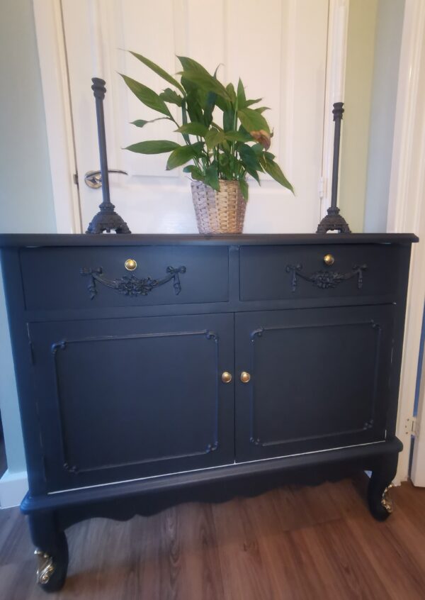 Beautiful repainted slimline sideboard